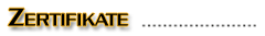 Zertifikate